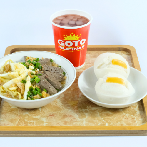 Combo 3 Batchoy Busog with 2pcs Puto and 8oz Gulaman